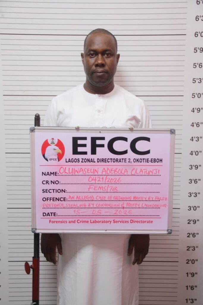 EFCC Arraigns Brookfield Group Holdings CEO, Olatunji Adebola, over Alleged ₦990m Fraud
