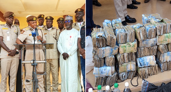 Immigration Intercepts Two With ₦34m Allegedly Meant For Kidnap Ransom